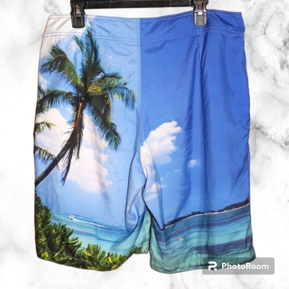 OLD Navy Men's Swim Trunks - Picture 2 of 4